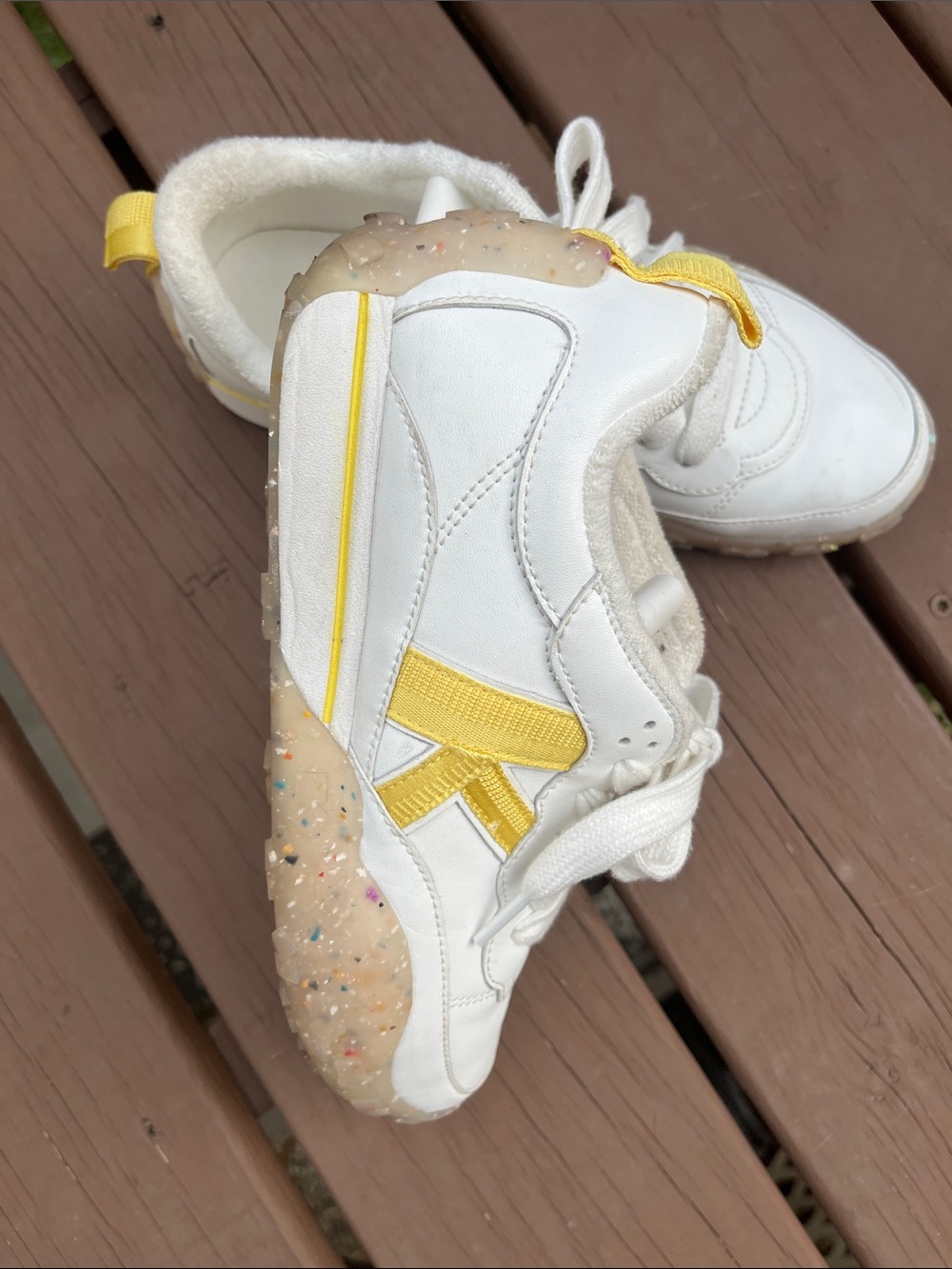 Kate spade K for Kate leather sneakers size 8-1\2 B. - Picture 4 of 9